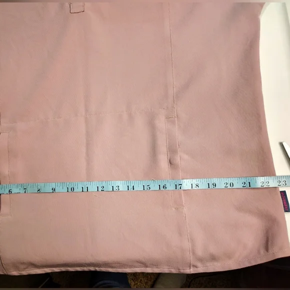 Movement by Butter Soft Mintaka scrub top, shirt collar, size L,mauve pink. - Picture 9 of 17